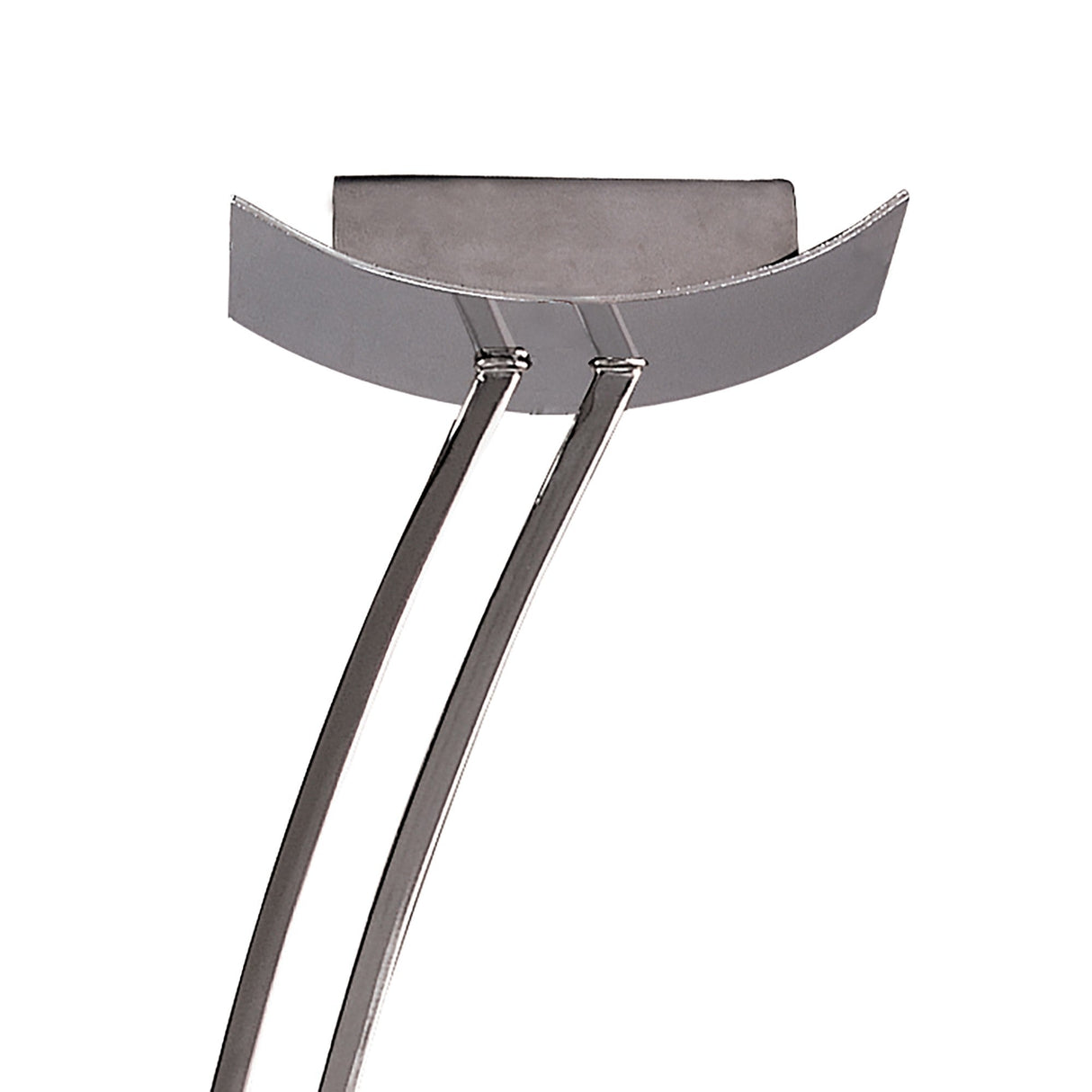 Pietra Linear 2 Arm 4 Light Chandelier - Polished Chrome