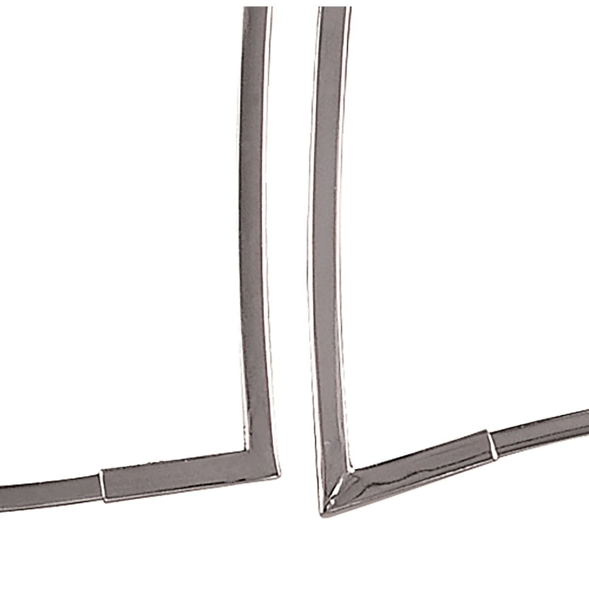 Pietra Linear 2 Arm 4 Light Chandelier - Polished Chrome