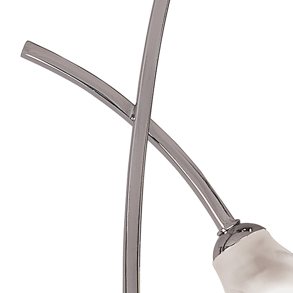 Pietra 2 Light Semi-Flush Ceiling Light – Polished Chrome