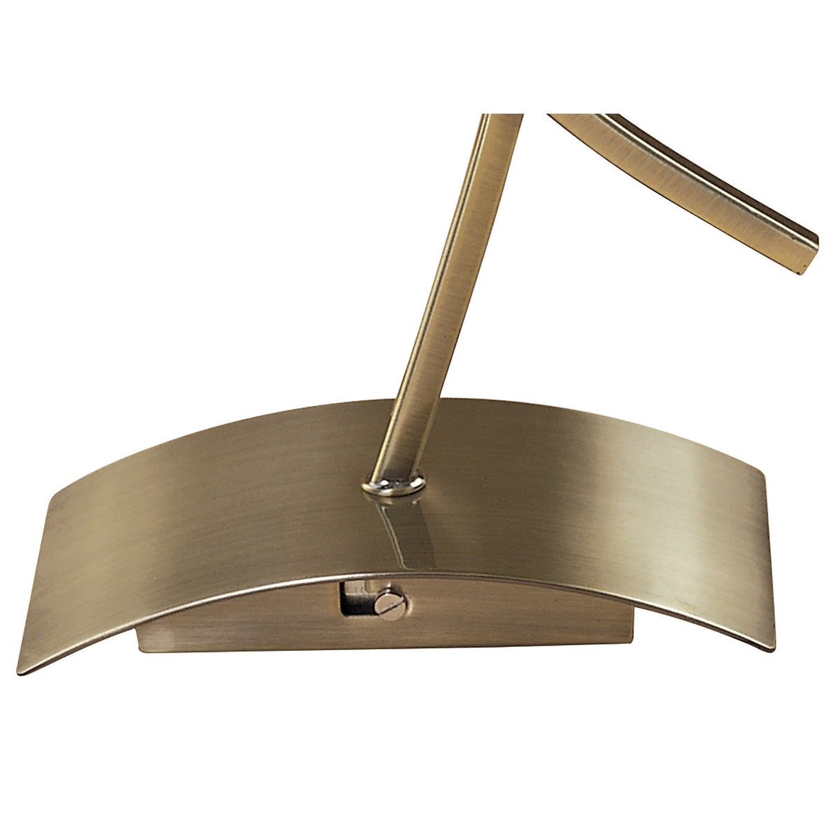 Pietra 2 Light Table Lamp - Antique Brass