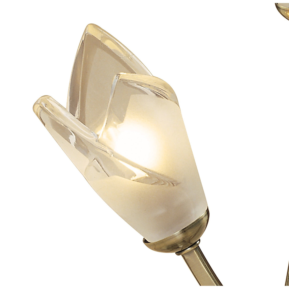 Pietra 2 Light Table Lamp - Antique Brass