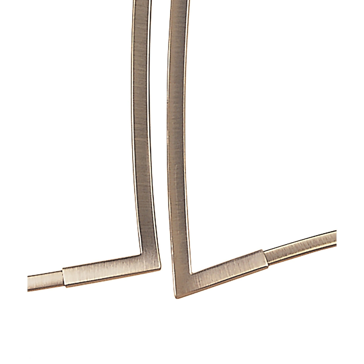 Pietra Linear 2 Arm 4 Light Chandelier - Antique Brass