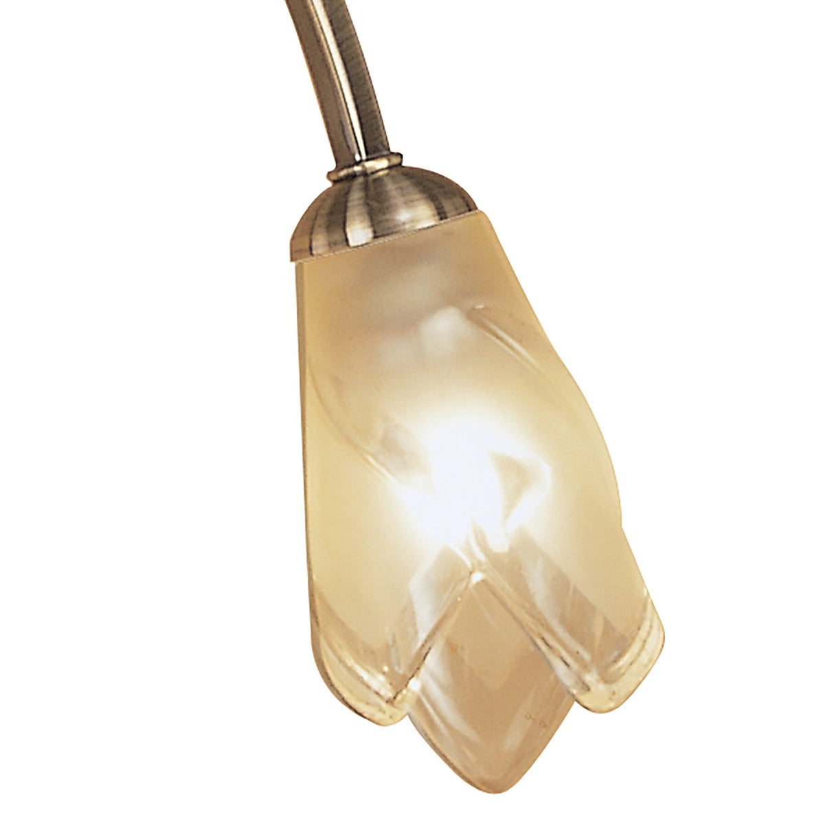 Pietra 3 Light Semi-Flush Ceiling Light – Antique Brass