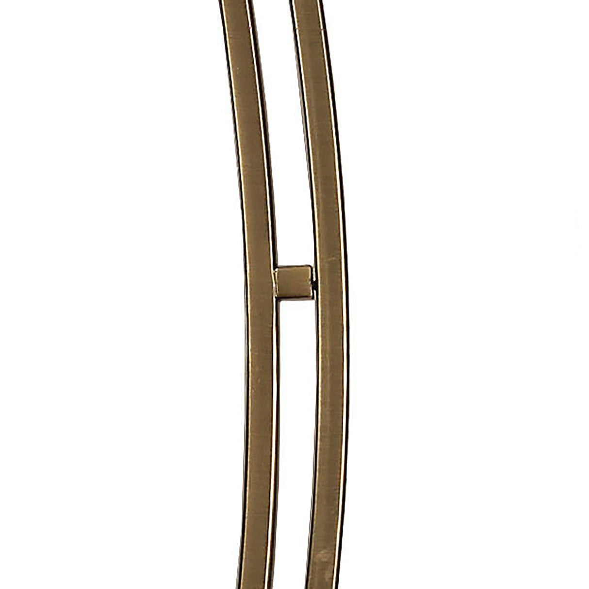 Pietra Linear 2 Arm 6 Light Chandelier - Antique Brass