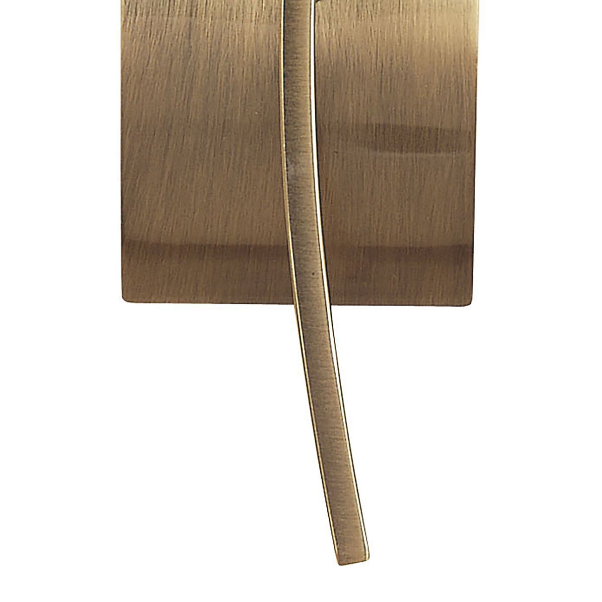 Pietra 1 Light Wall Light With Switch - Antique Brass