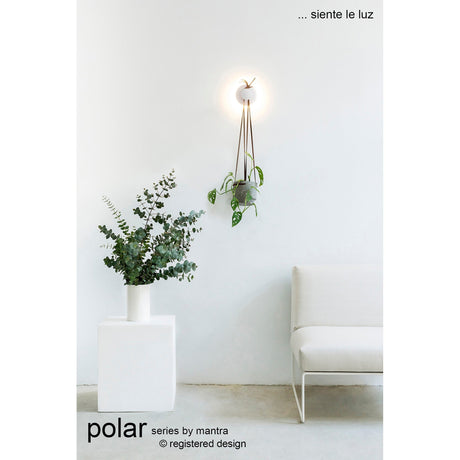 Polar Coat Rack LED Wall Light 6W 3000K - White