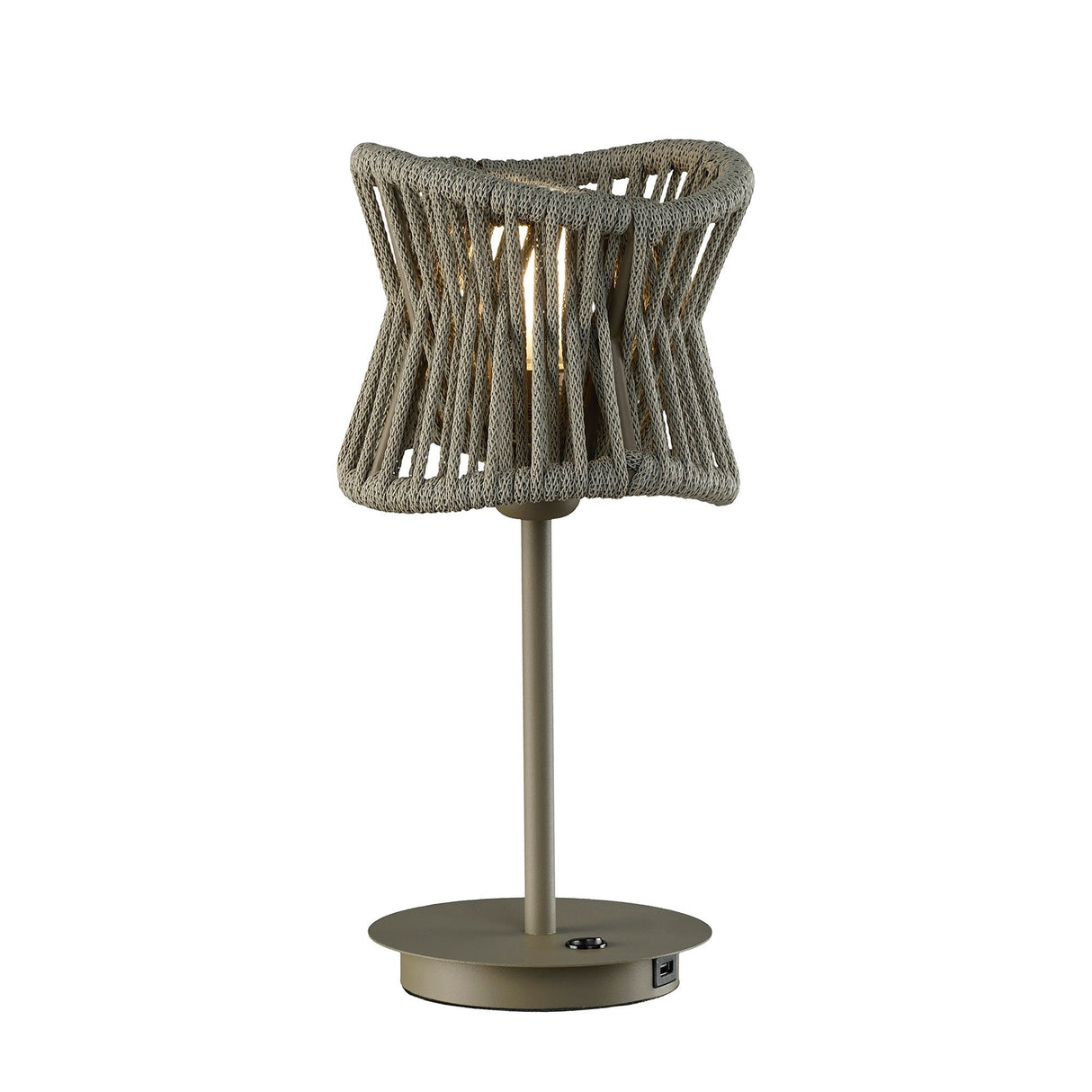 Polinesia Small 1 Light Table Lamp - Beige