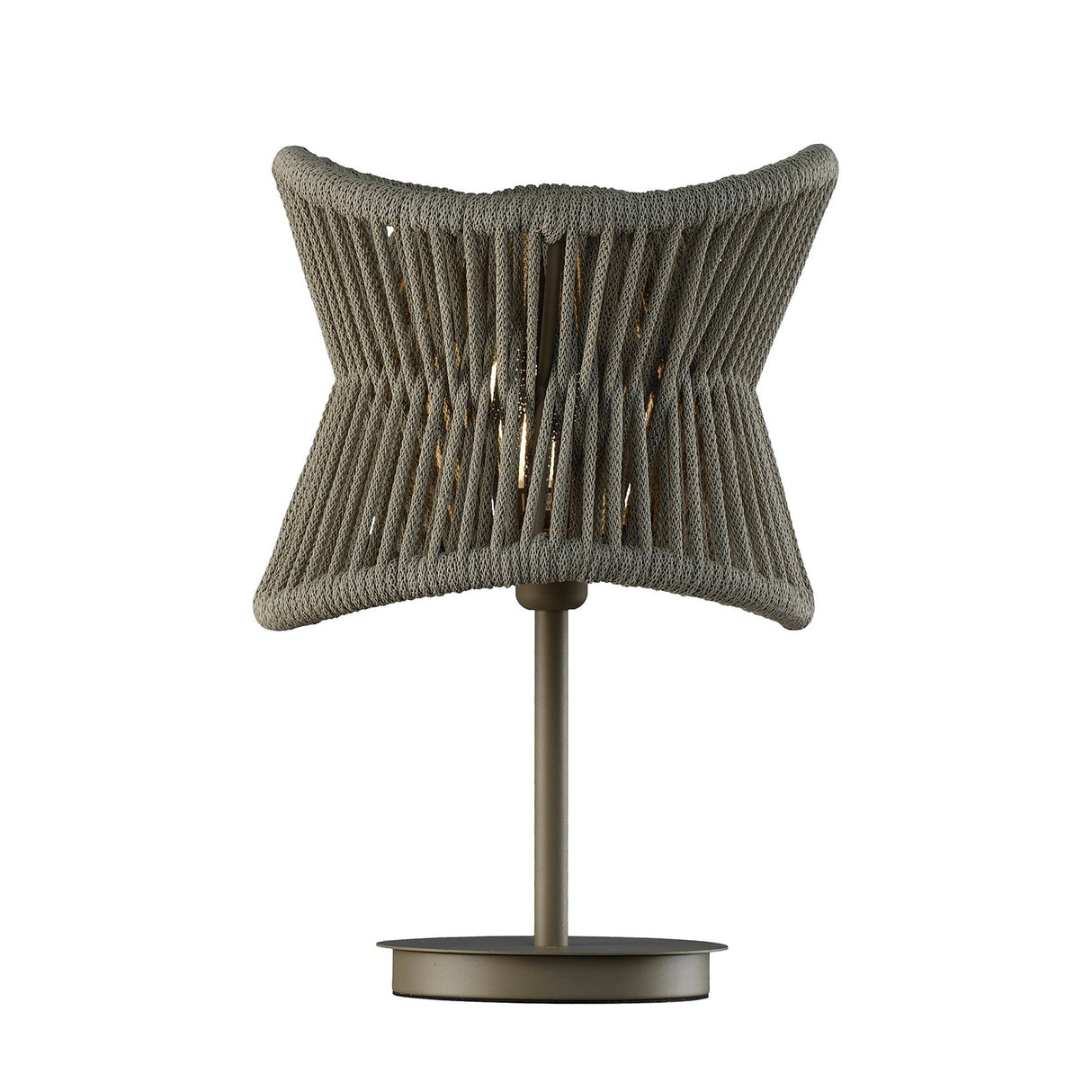 Polinesia Large 1 Light Outdoor Table Lamp - Beige