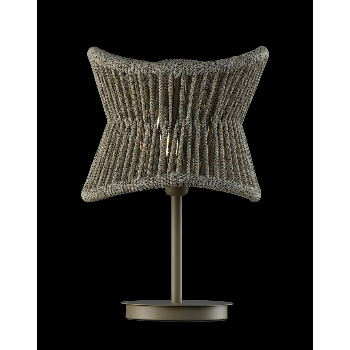 Polinesia Large 1 Light Outdoor Table Lamp - Beige