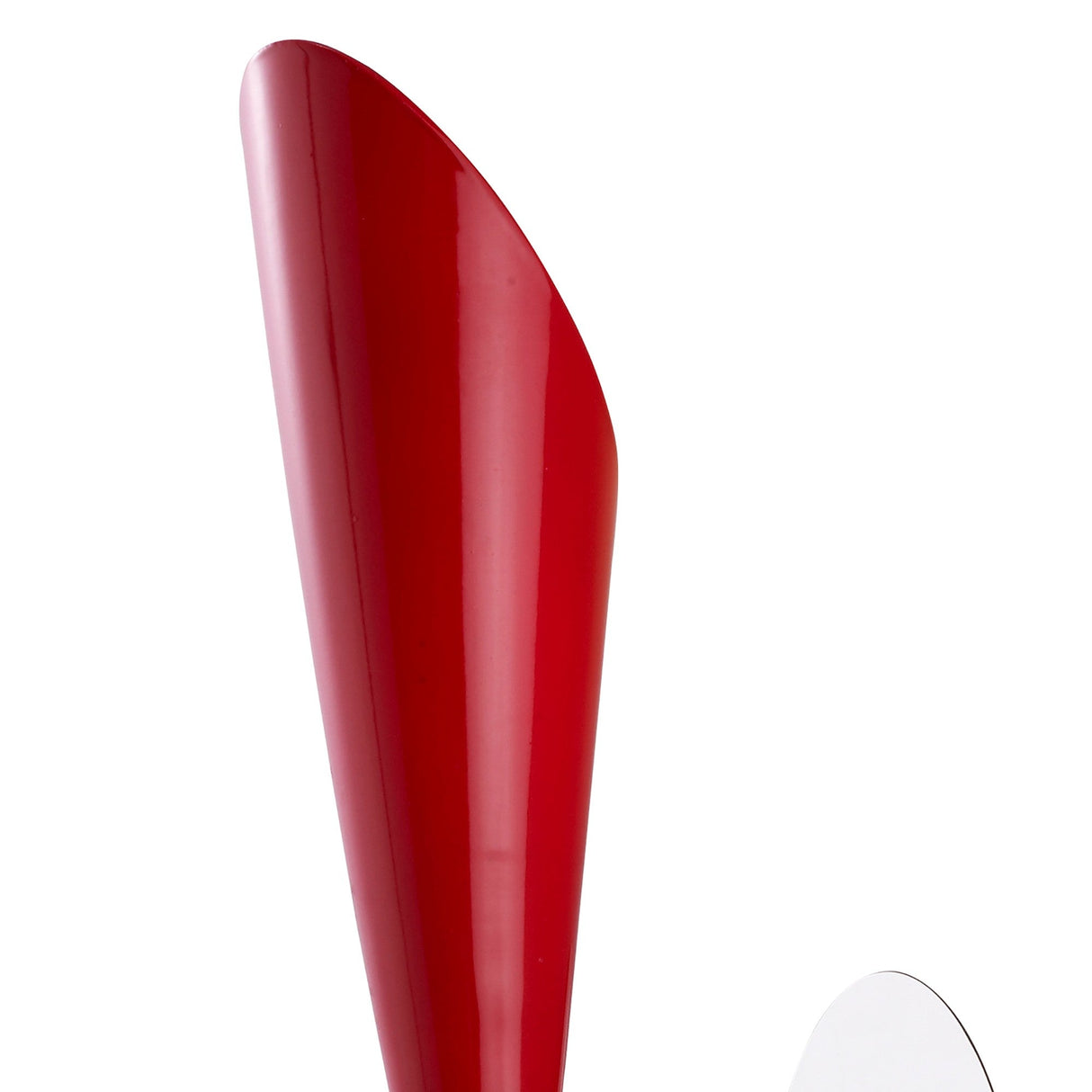 Pop 1 Light Wall Light With Switch - Golss Red & Chrome