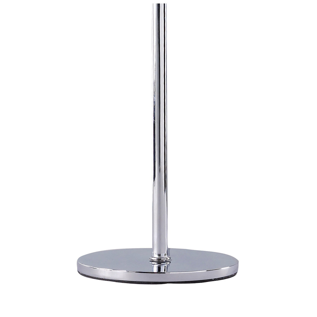 Pop 1 Light Table Lamp - Gloss White & Polished Chrome
