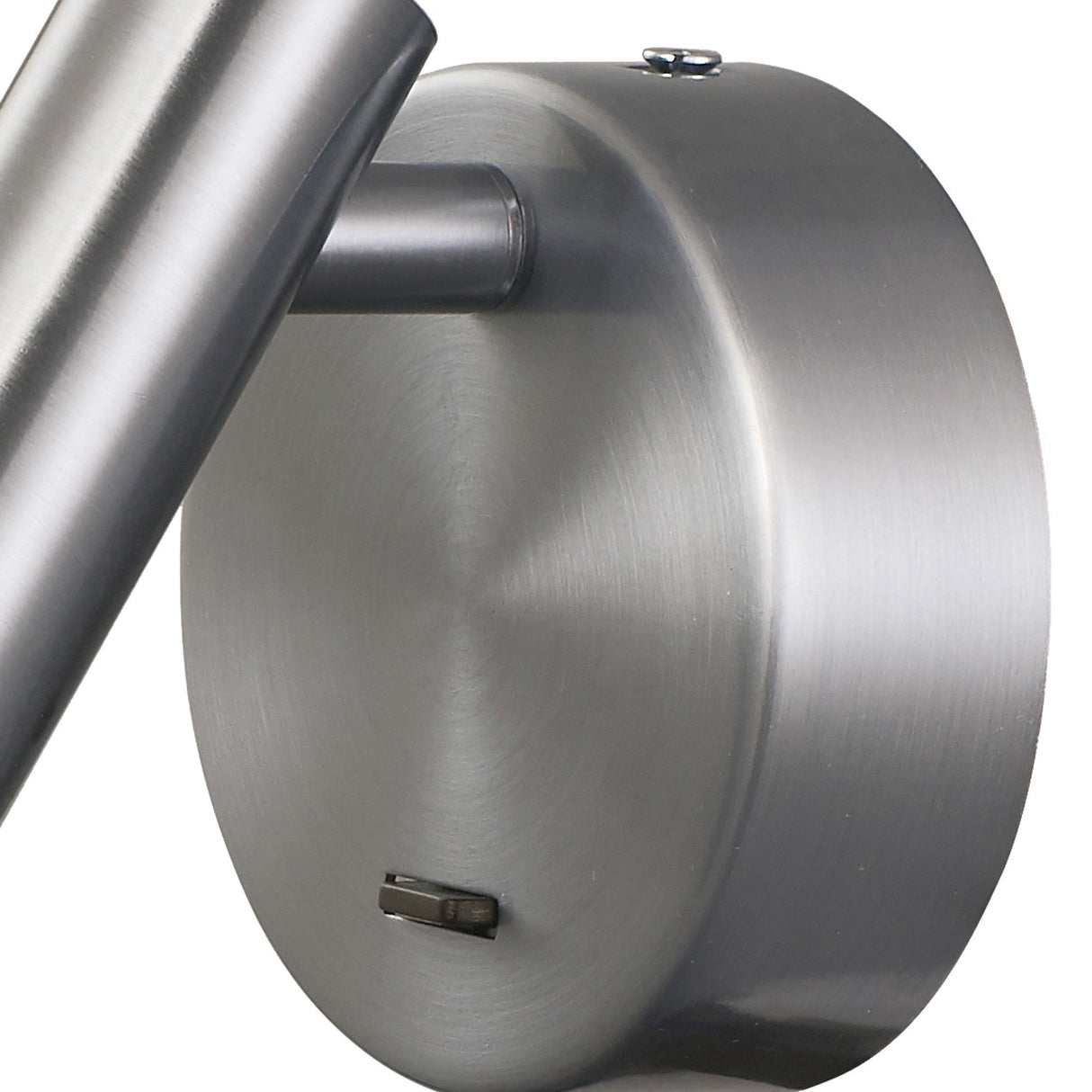 Prea LED Wall/Reading Light With Switch - Satin Nickel