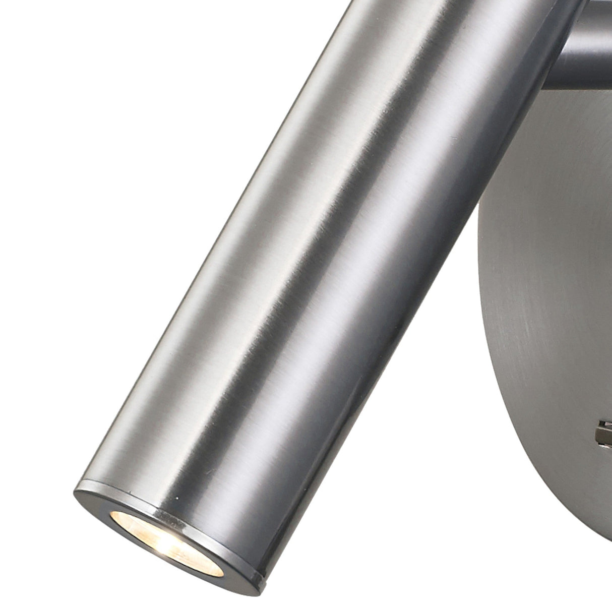 Prea LED Wall/Reading Light With Switch - Satin Nickel