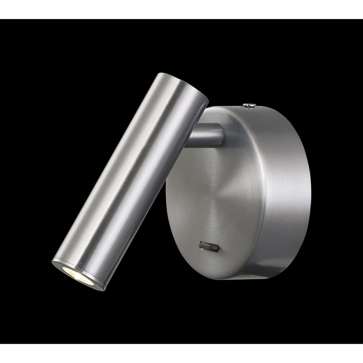 Prea LED Wall/Reading Light With Switch - Satin Nickel