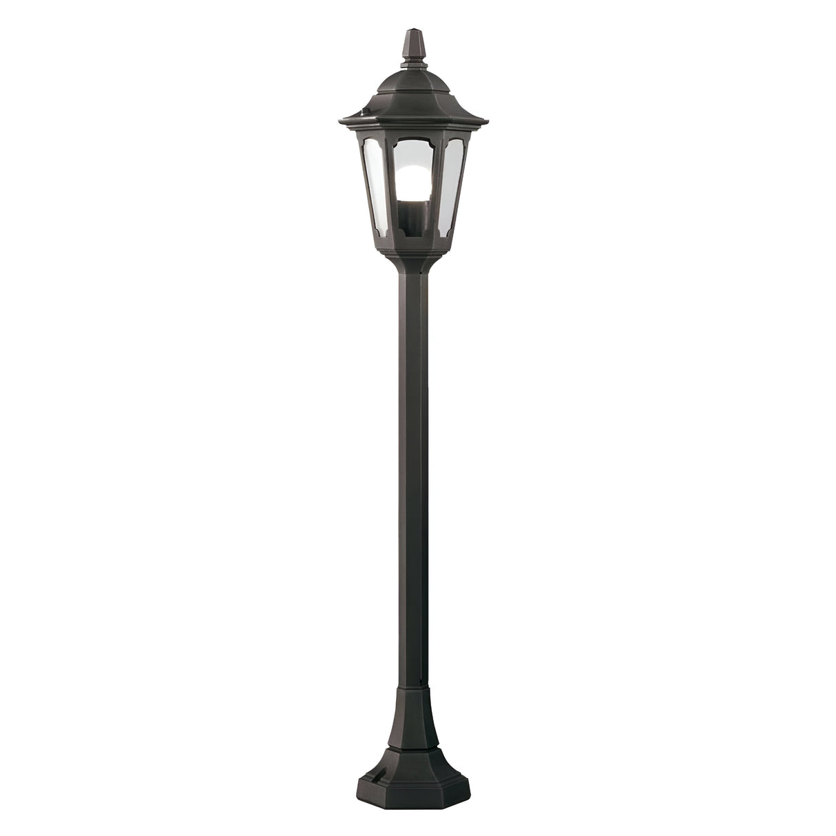 Parish Mini 1 Light Pillar - Black