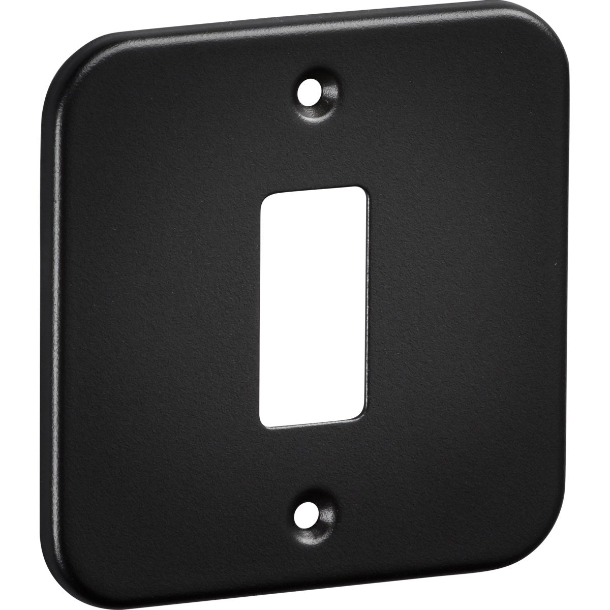 1G Grid Faceplate - Metalclad Textured Black
