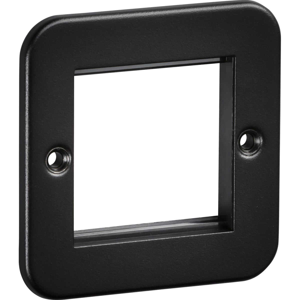 2G Modular Faceplate -Textured Sand Black Finish - Metalclad Textured Black