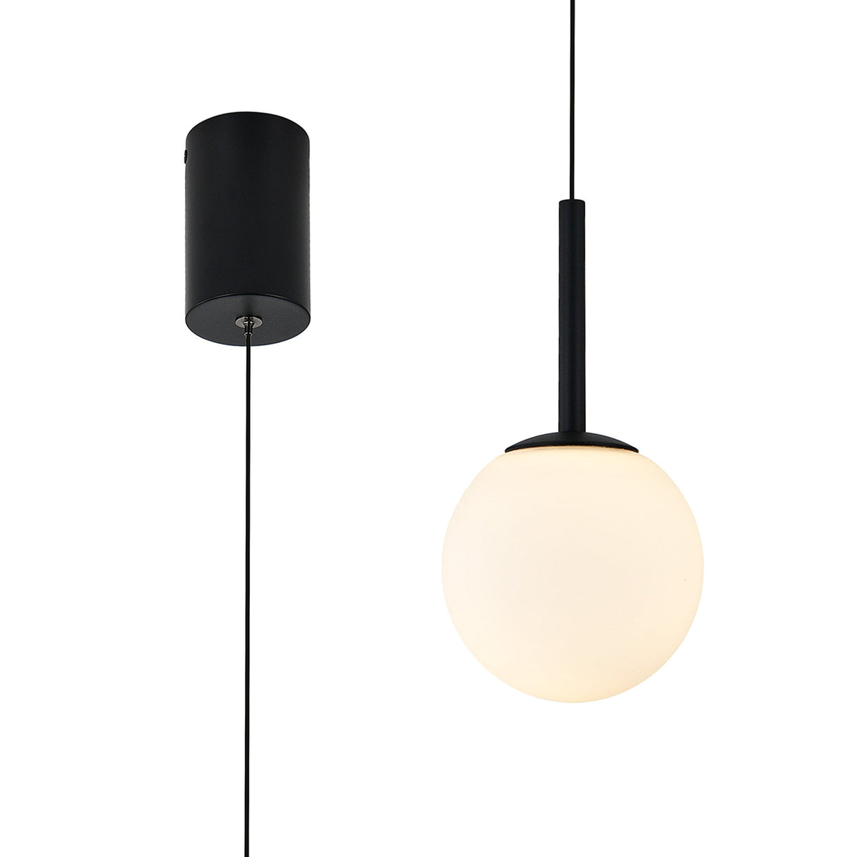 Puebla LED Pendant Light 9W 3000K - Black
