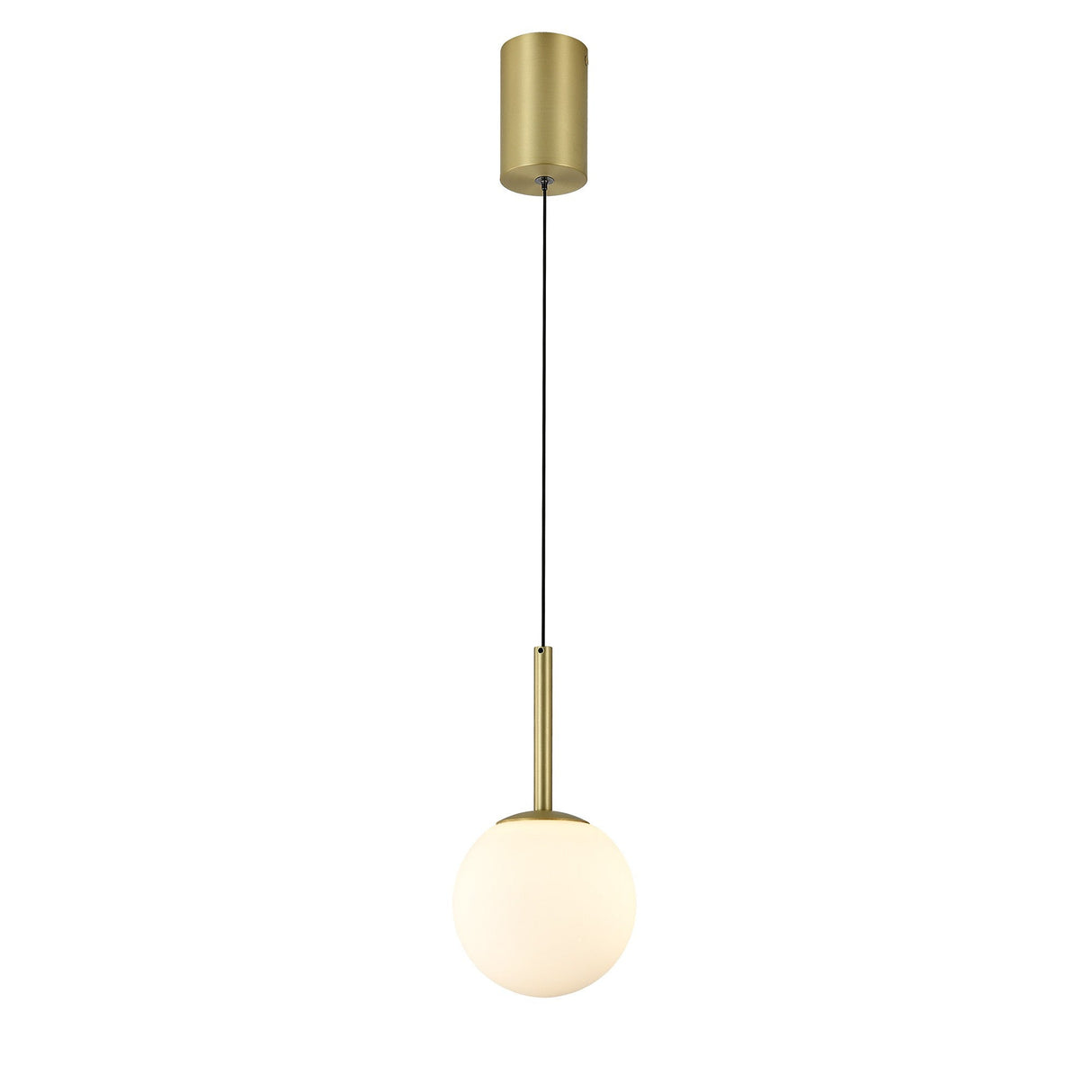Puebla LED Pendant Light 9W 3000K - Satin Gold
