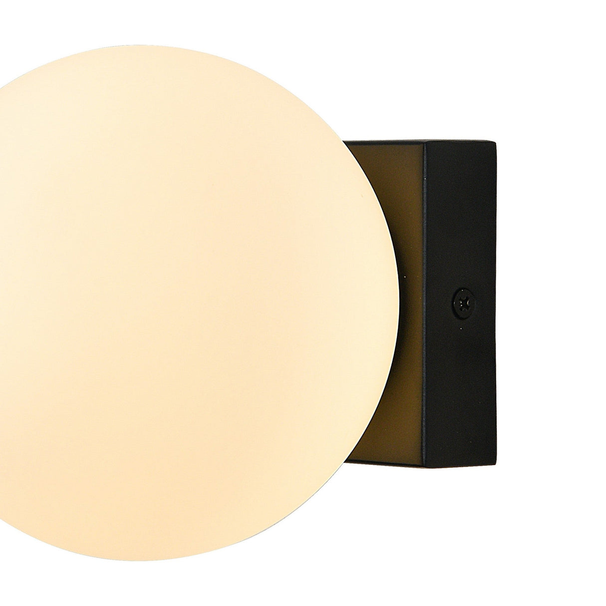 Puebla LED Wall/Flush Ceiling Light 6W 3000K - Black