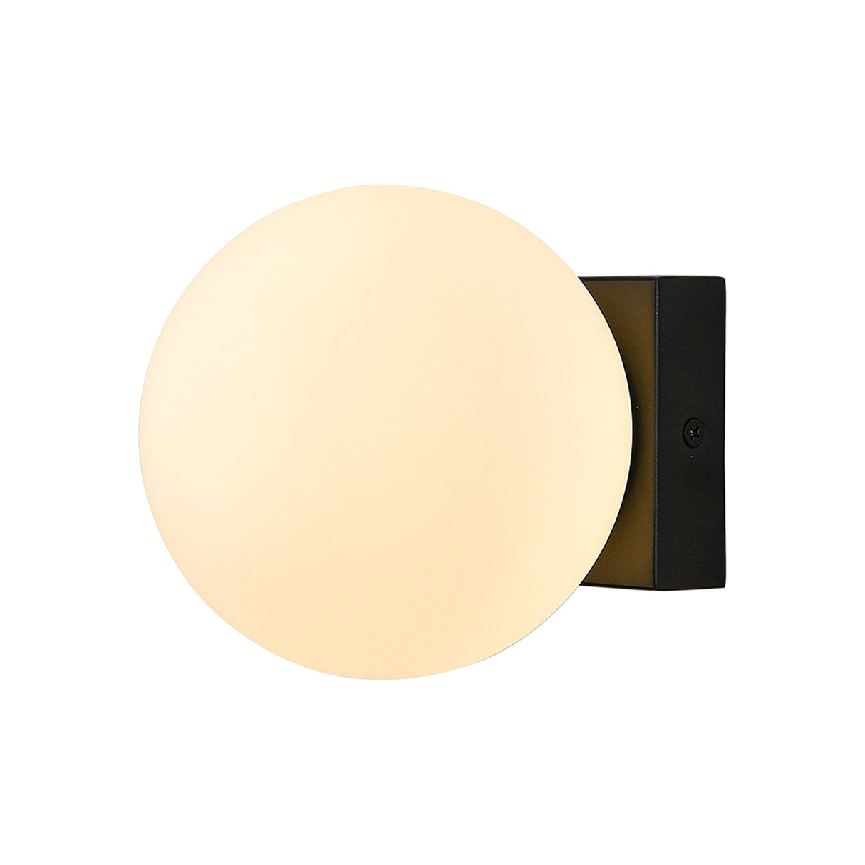 Puebla LED Wall/Flush Ceiling Light 6W 3000K - Black