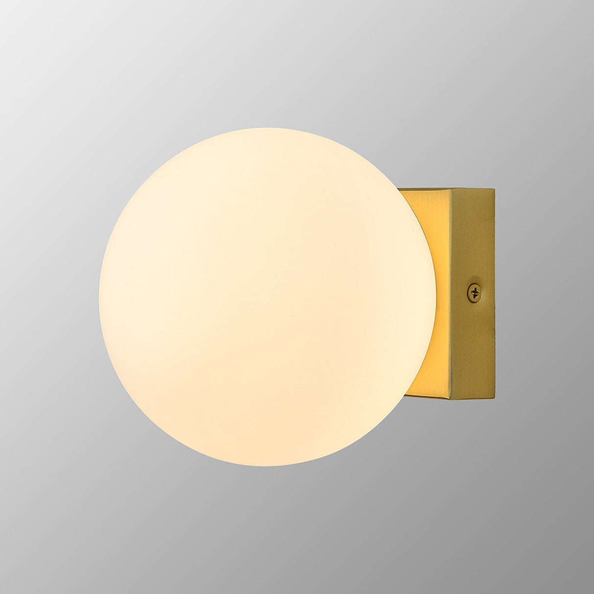 Puebla LED Wall/Flush Ceiling Light 6W 3000K - Satin Gold