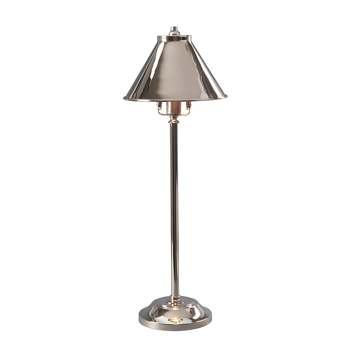 Provence 1 Light Stick Lamp - Polished Nickel