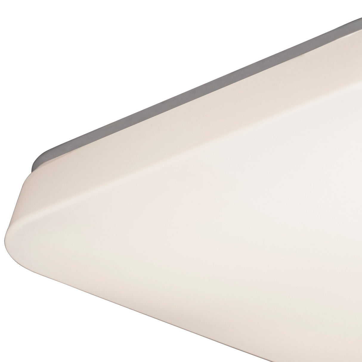 Quatro Large LED Wall/Flush Ceiling Light 28W 3000K - White