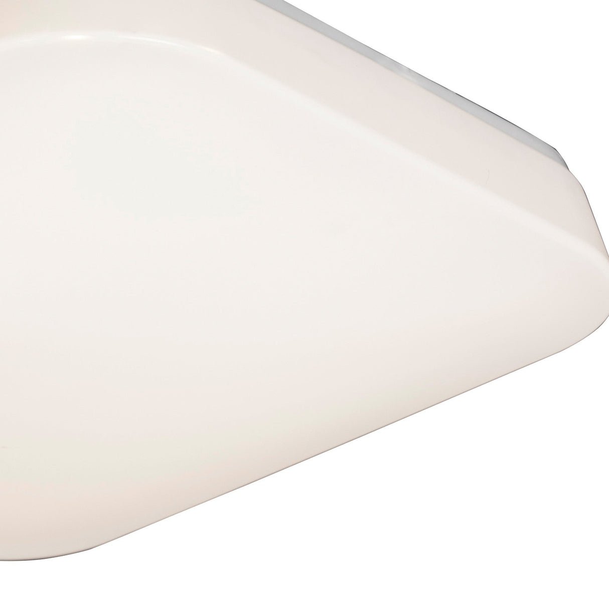 Quatro Large LED Wall/Flush Ceiling Light 28W 3000K - White