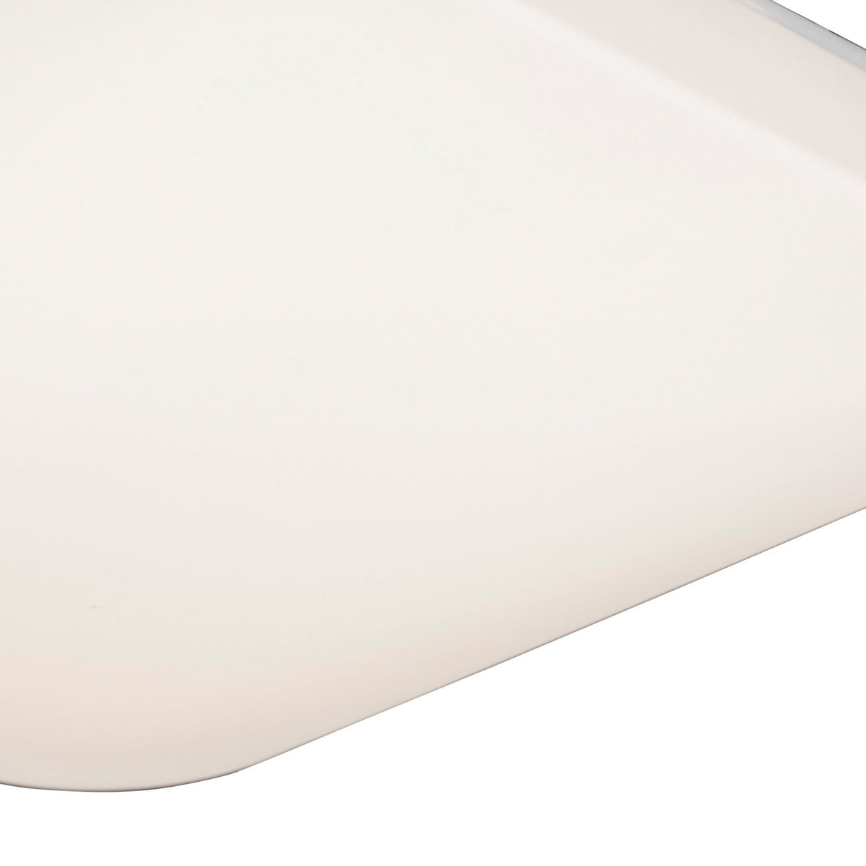 Quatro Medium LED Wall/Flush Ceiling Light 18W 3000K - White