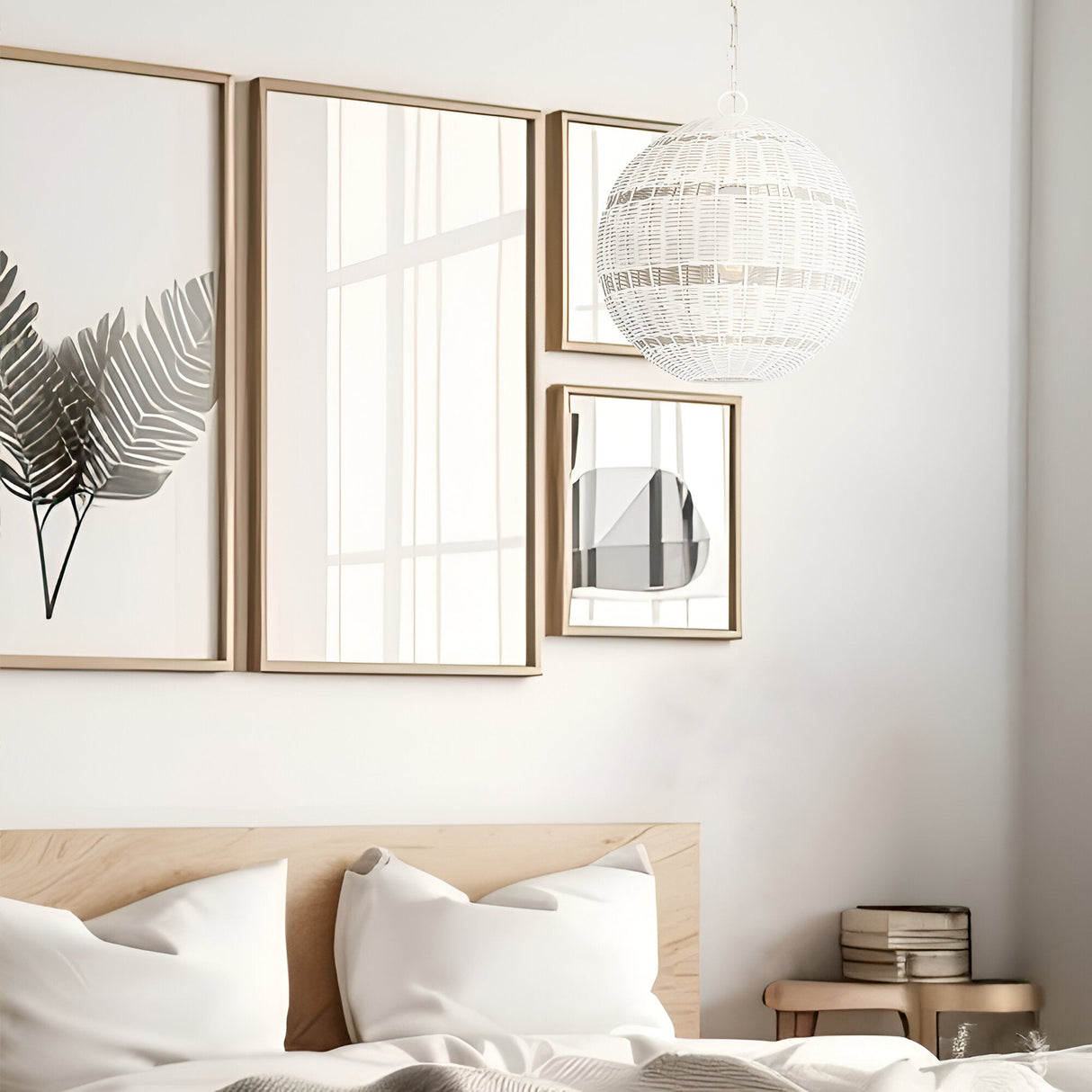 Lindendale 1 Light Outdoor Pendant - Antique White