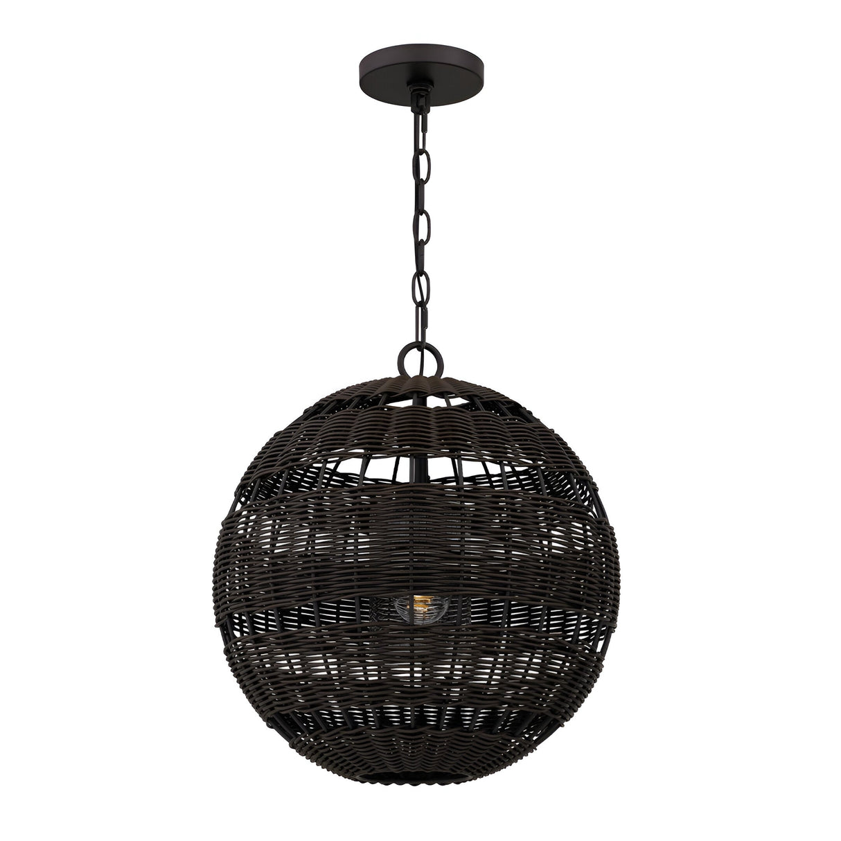 Lindendale 1 Light Outdoor Pendant - Western Bronze