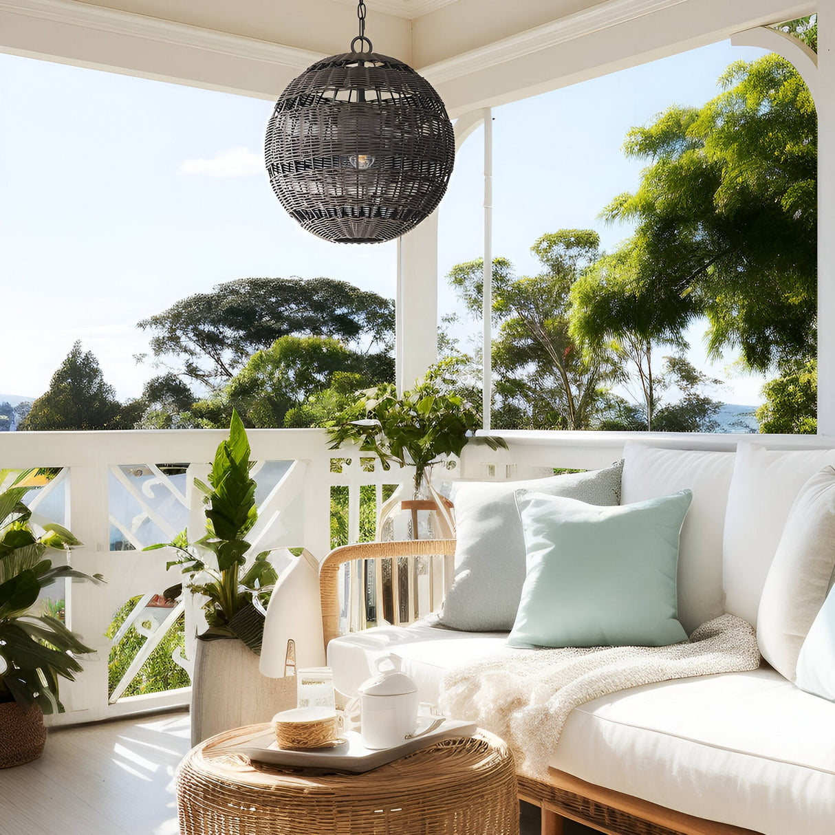 Lindendale 1 Light Outdoor Pendant - Western Bronze