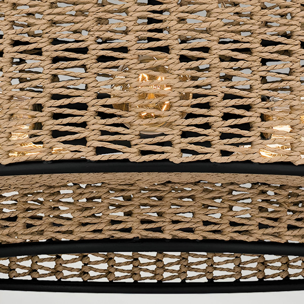 Teton 5 Light Pendant - Light Brown