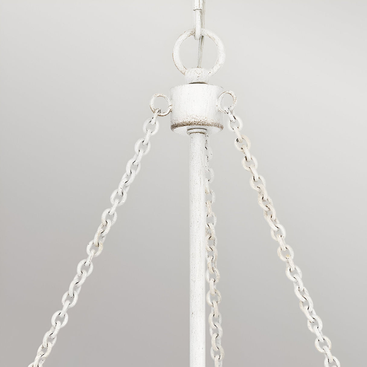 Waylon 4 Light Pendant - Light Brown/White