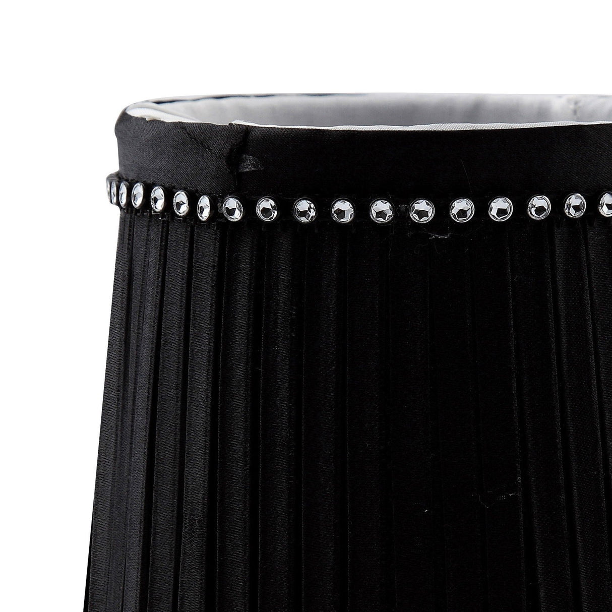 Rada Clip-On Lampshade - Black, 8.5/11cm x 11cm