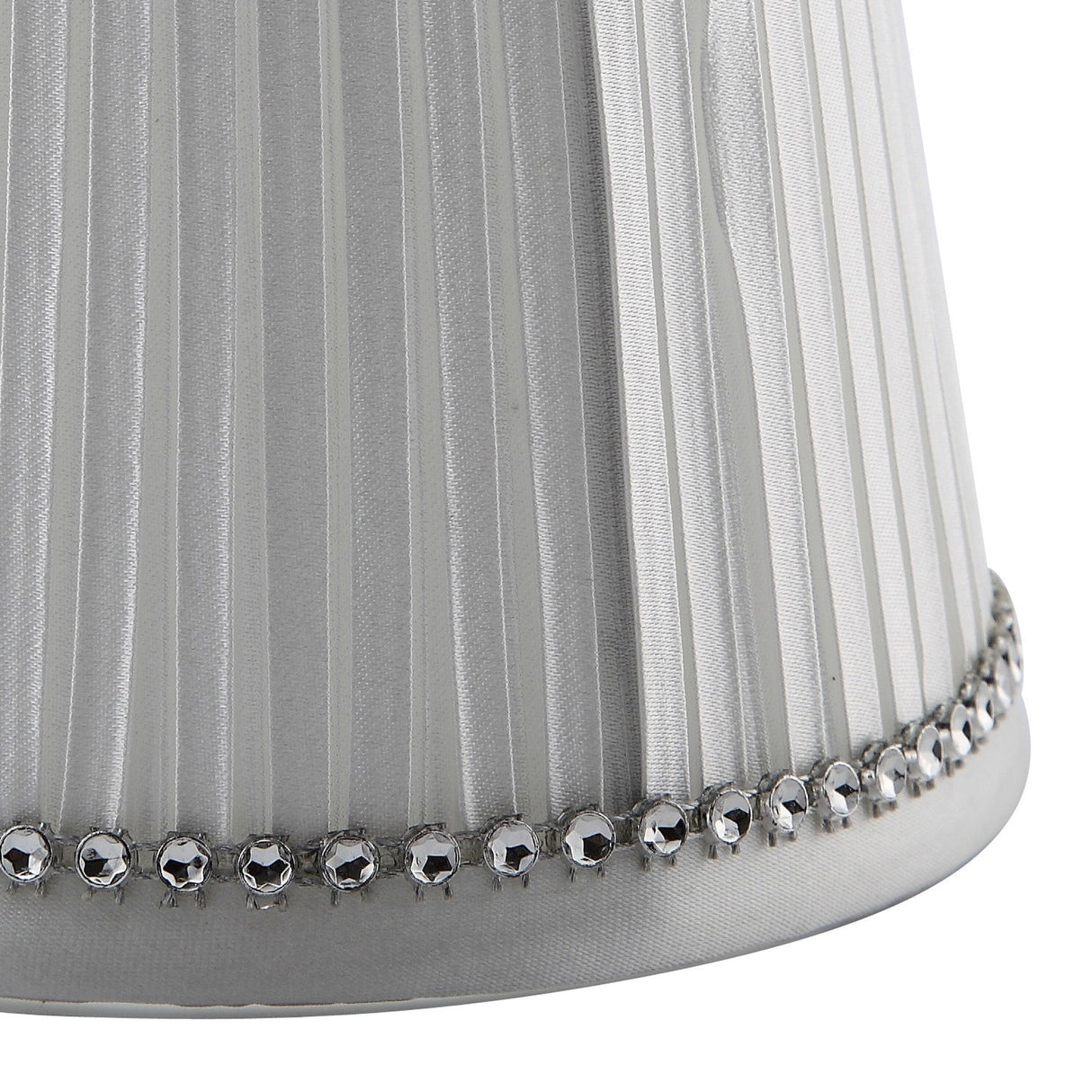 Rada Clip-On Lampshade - White, 8.5/11cm x 11cm