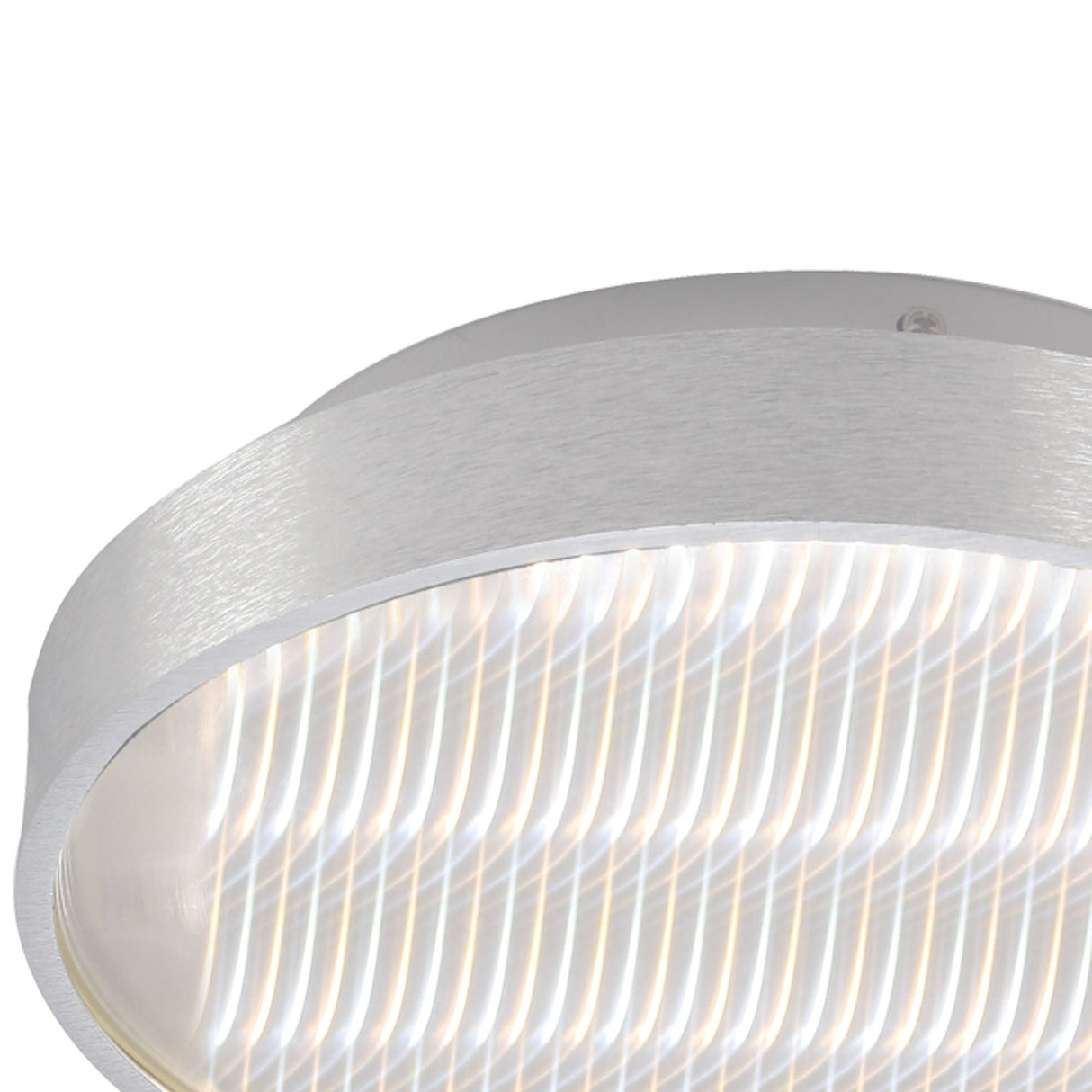 Reflex Round CCT LED Flush Ceiling Light 18W - Silver
