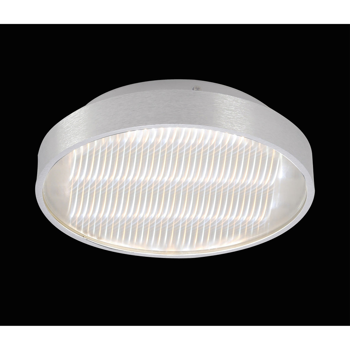 Reflex Round CCT LED Flush Ceiling Light 18W - Silver