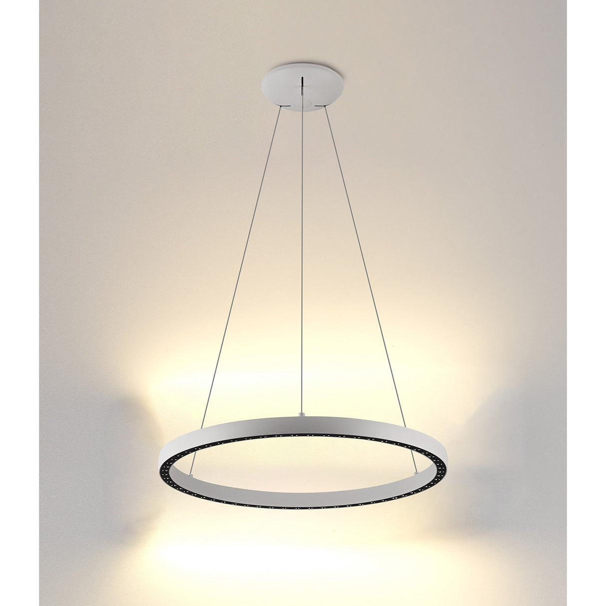 Riumar 62cm LED Suspension Light 55W 3000K - White