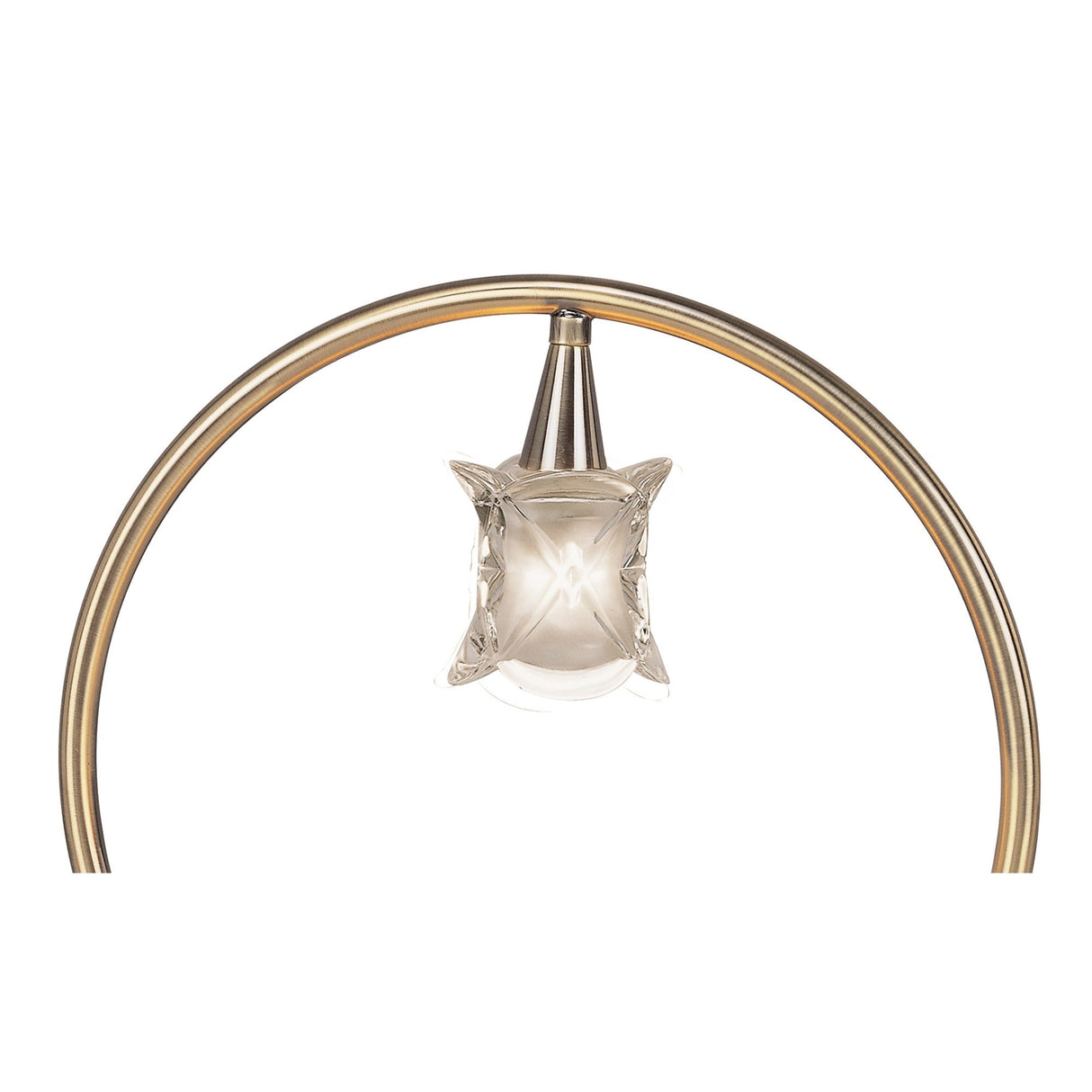 Rosa Del Desierto 1 Light Table Lamp - Antique Brass