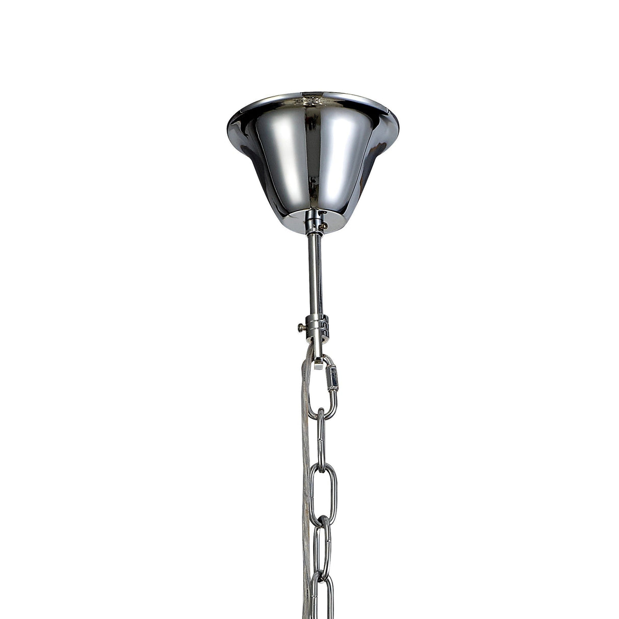 Rosina 42cm 5 Light Crystal Chandelier - Polished Chrome