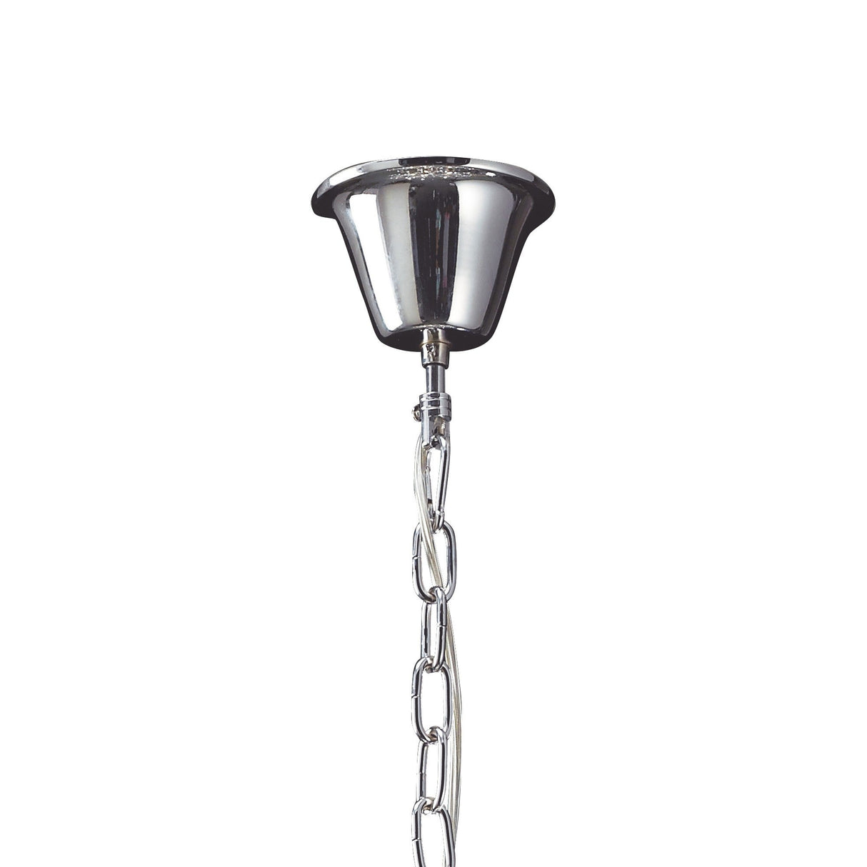 Rosina 63cm 7 Light Crystal Chandelier - Polished Chrome