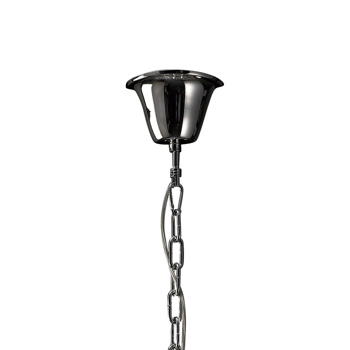 Rosina 83cm 8 Light Crystal Chandelier - Polished Chrome