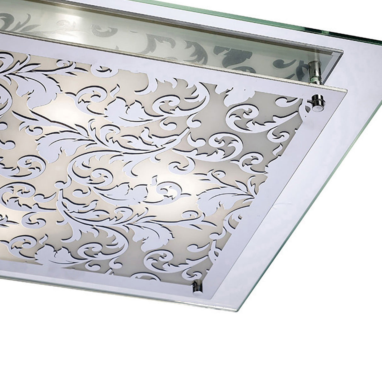 Roveta 3 Light Wall/Flush Ceiling Light - Polished Chrome