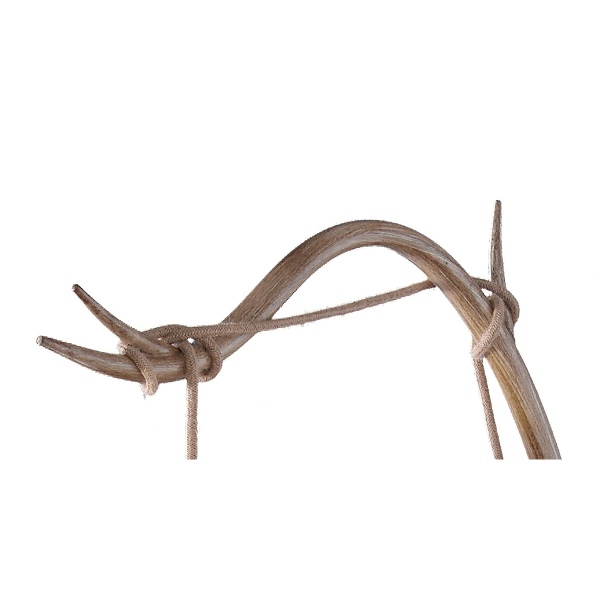 The Sabina 1 Light Floor Lamp in brown, featuring a linen shade, brings warm bohemian decor vibes to your space with its stylish and natural design.