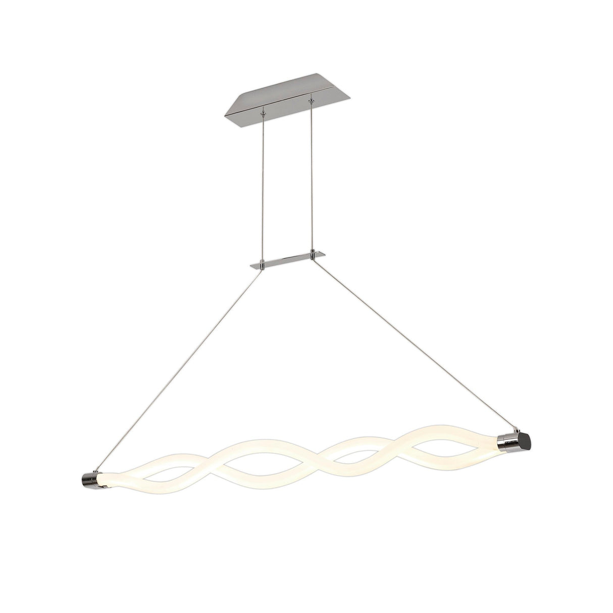 Sahara LED Linear Suspension Light 40W 3000K - Chrome