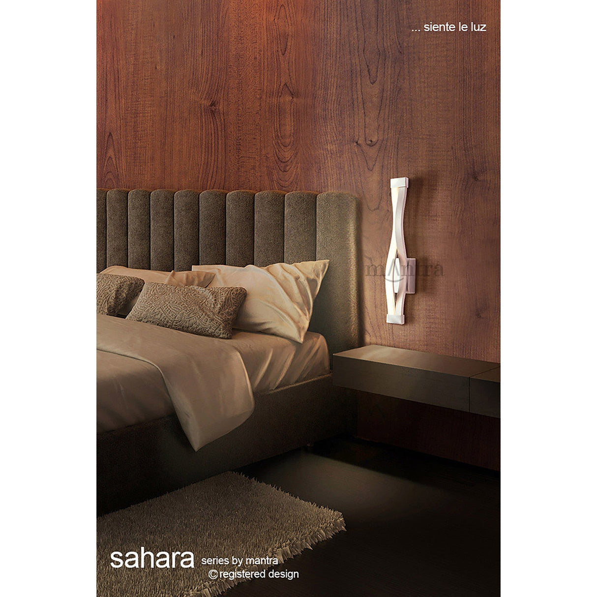 Sahara LED Wall Light 6W 3000K - Chrome/White