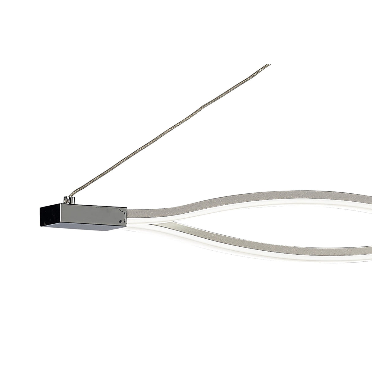Sahara Dimmable LED Linear Suspension Light 42W 3000K - Chrome