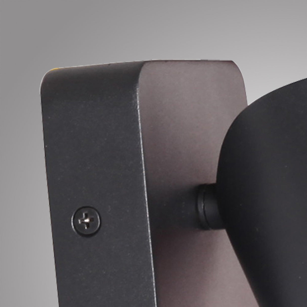 Sal 1 Light Single Spotlight With Switch - Matt Black